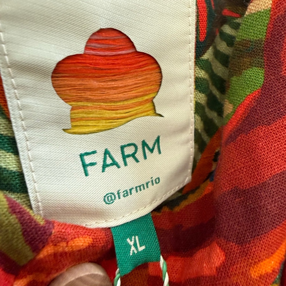 Farm Rio Red Mini Sundress - Picture 4 of 6